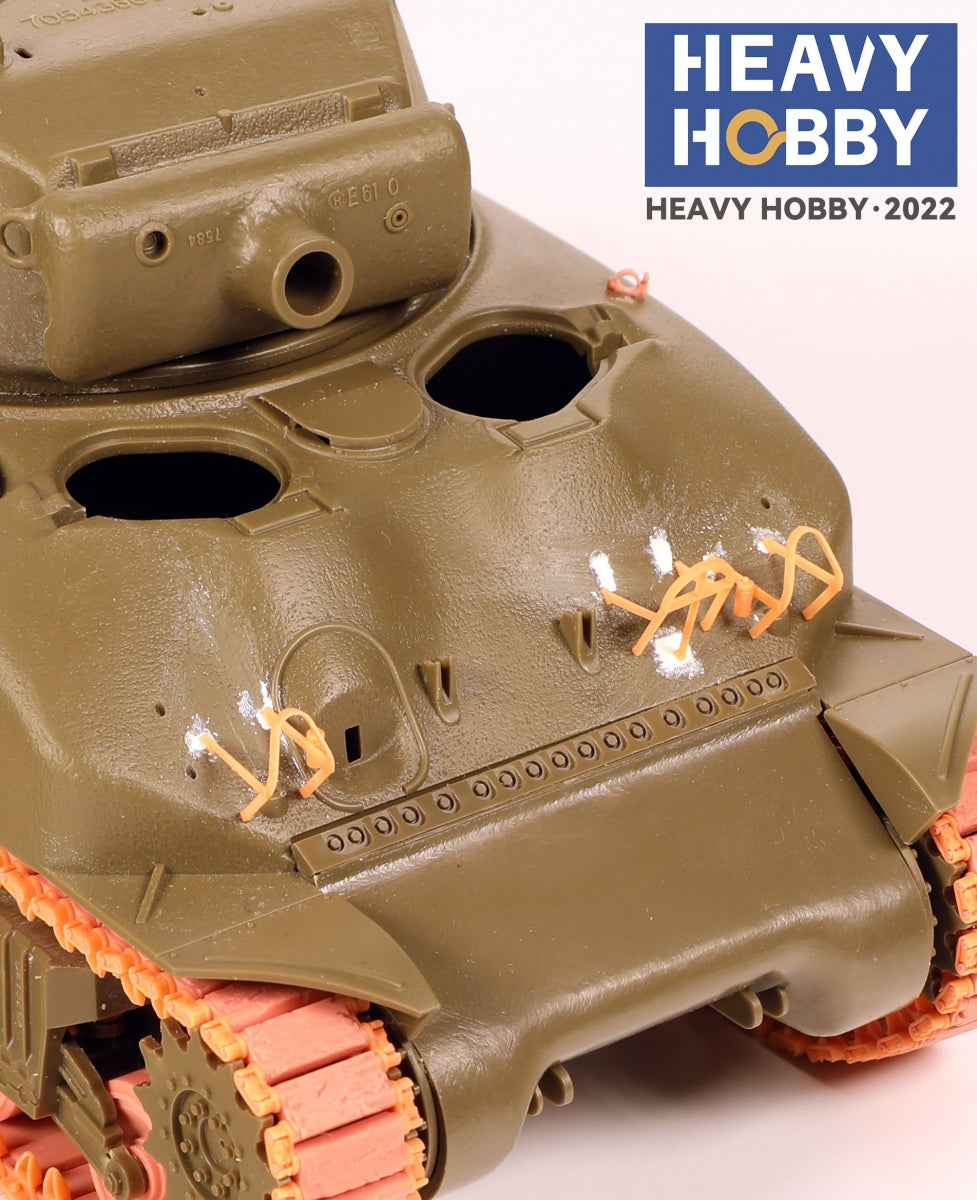 Heavy Hobby PT35057 WWII US Army Sherman VVSS Suspension Tracks T-41 1/35 – image 3