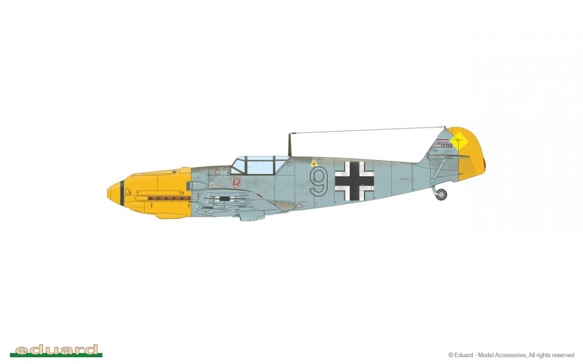 Eduard 7032 Bf 109E-3 ProfiPACK edition 1/72 – zdjęcie 10
