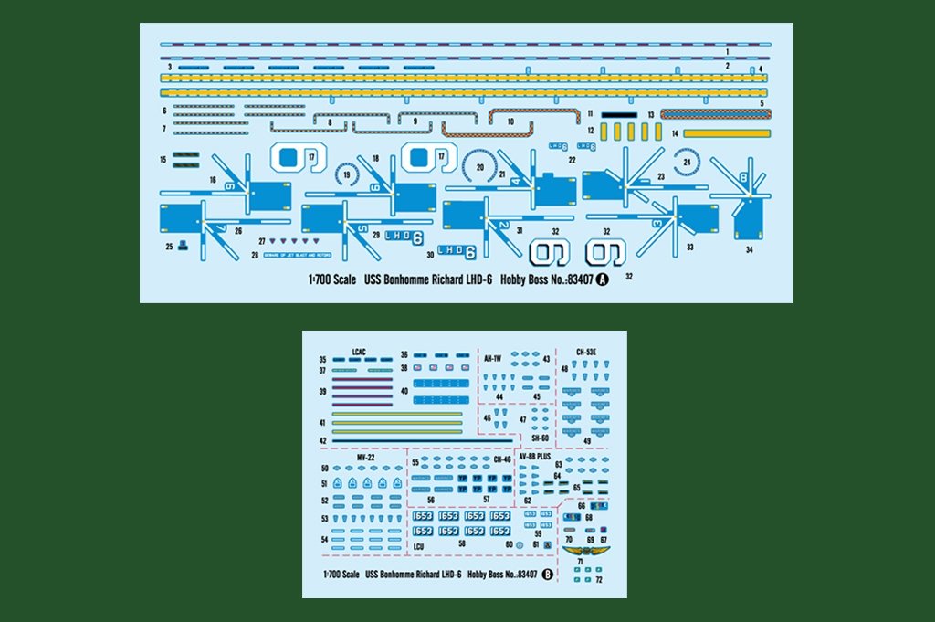 Hobby Boss 83407 USS Bonhomme Richard LHD-6 1/700 – zdjęcie 3