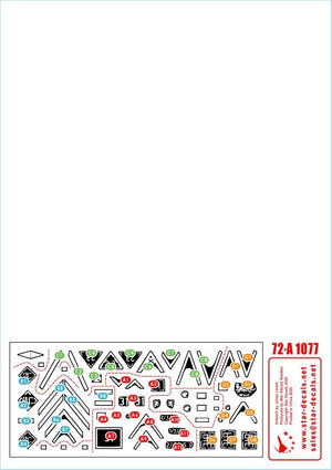 Star Decals 72-A1077 Desert Storm #1. British Warriors in the Gulf 1990-91 1/72 – image 2