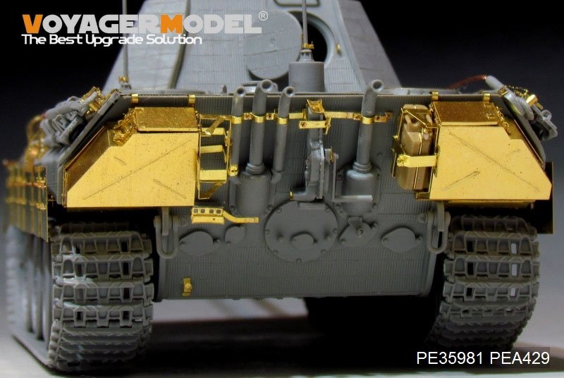 Voyager Model PE35981 WWII German Panther A Tank Basic For TAKOM 1/35 – immagine 13