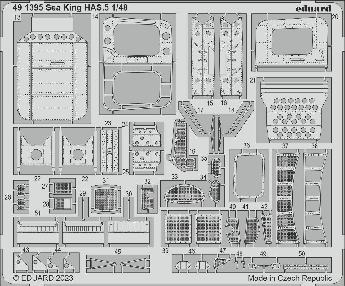 Eduard BIG49398 Sea King HAS.5 AIRFIX 1/48 – zdjęcie 2