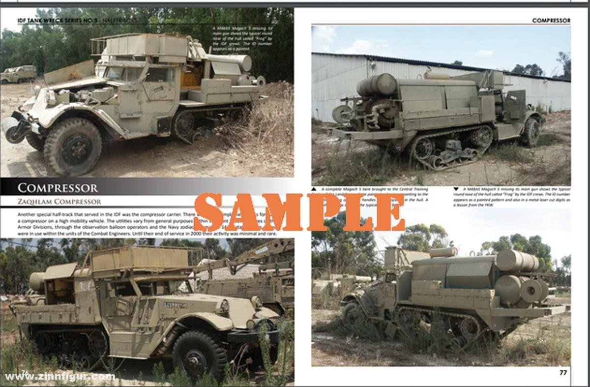 Desert Eagle Publishing DEP-TWR3 HALF TRACK WRECKS – SPECIAL HALFTRACKS USED BY THE IDF. PART 3 – image 4