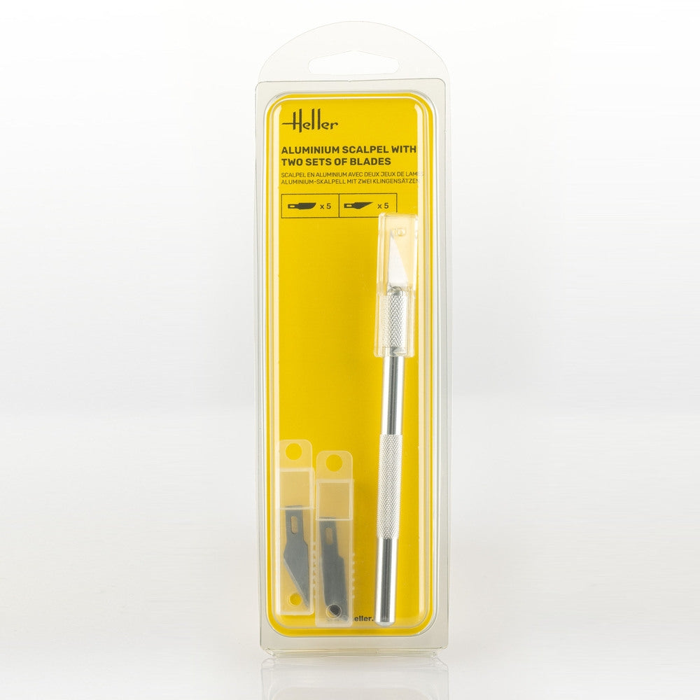 Heller 99009 Aluminium scalpel with fine-pointed blade – zdjęcie 2