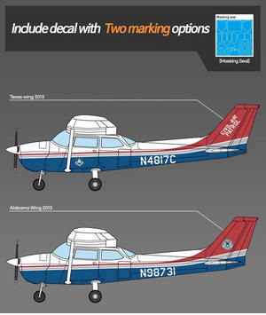 Academy 12367 Cessna 172 Skyhawk "Civil Air Patrol" 1/48