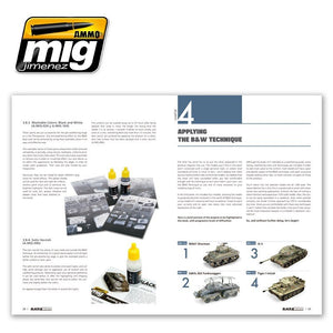 AMMO of Mig Jimenez 6016 BLACK &amp;amp; WHITE TECHNIQUE (English) – zdjęcie 5