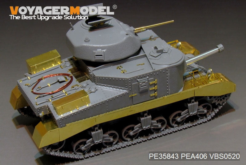 Voyager Model PE35843 WWII British Grant Medium Tank basic For TAKOM 2086 1/35 – zdjęcie 8