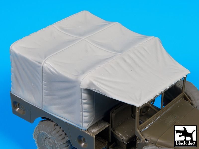 Black Dog T35103 Us Dodge canvas accessories set 1/35 – zdjęcie 5