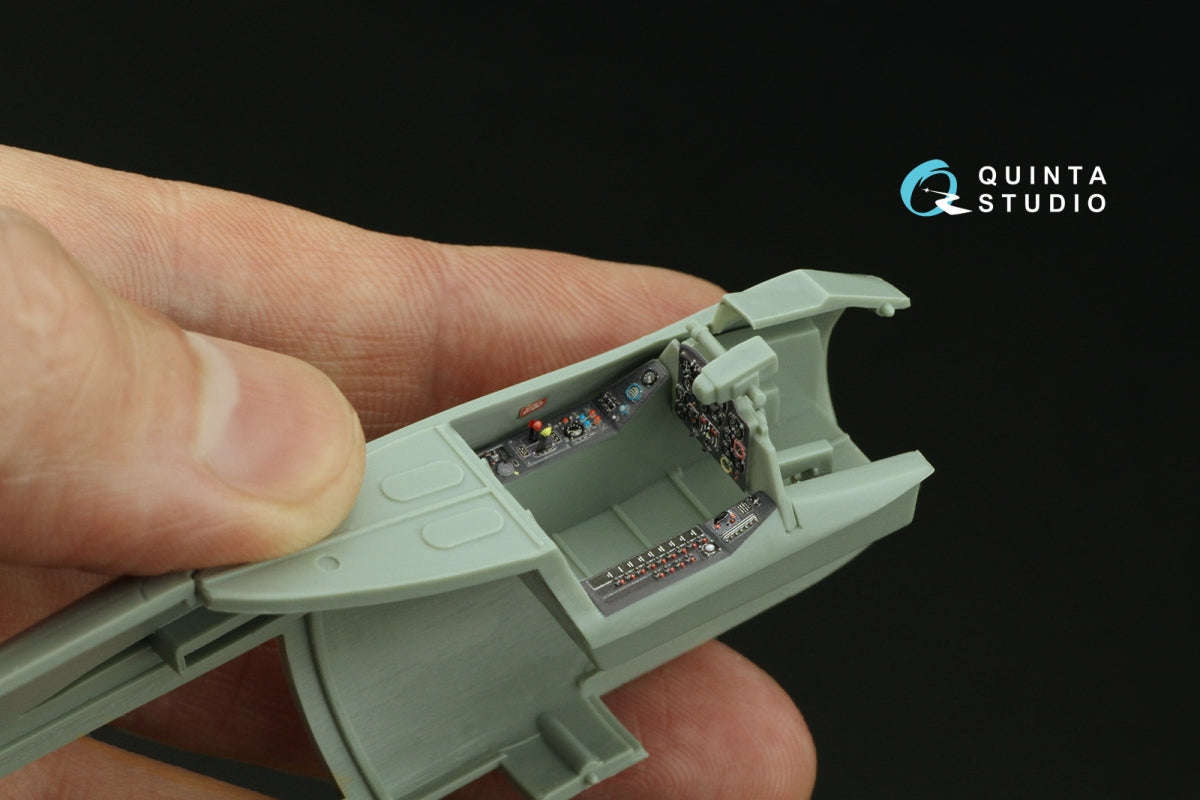 Quinta Studio QD48499 Ta 183 3D-Printed &amp;amp; coloured Interior on decal paper (Academy) 1/48 – zdjęcie 10
