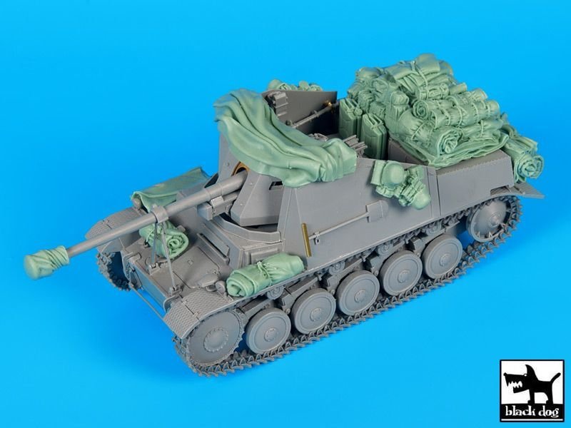 Black Dog T35212 Marder II Sd.Kfz. 131 accessories set 1/35 – immagine 4