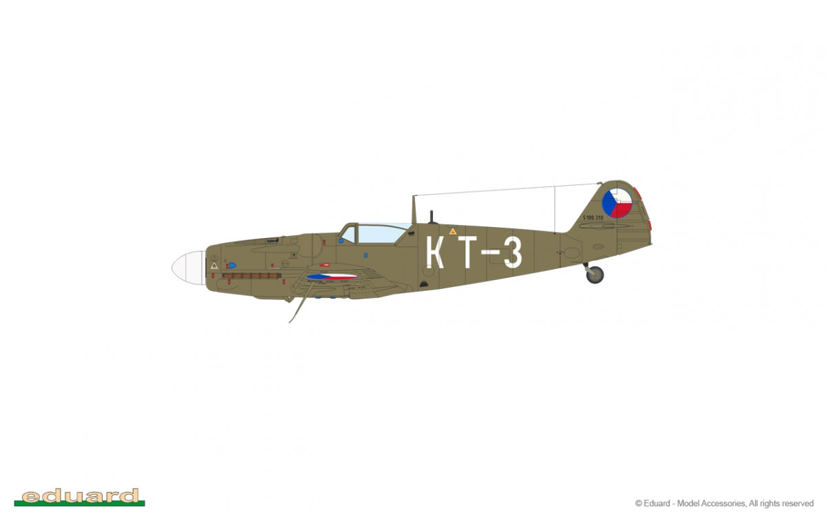 Eduard 7472 Avia S-199 ERLA canopy Weekend edition 1/72 – zdjęcie 12