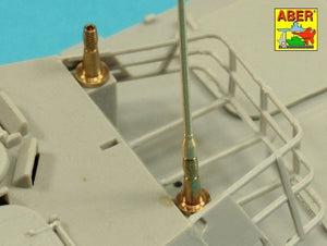 Aber R-44 Zestaw 2 anten VHF pojazdów NATO / Set of 2 NATO antennas with mount bases 1/35 – zdjęcie 11