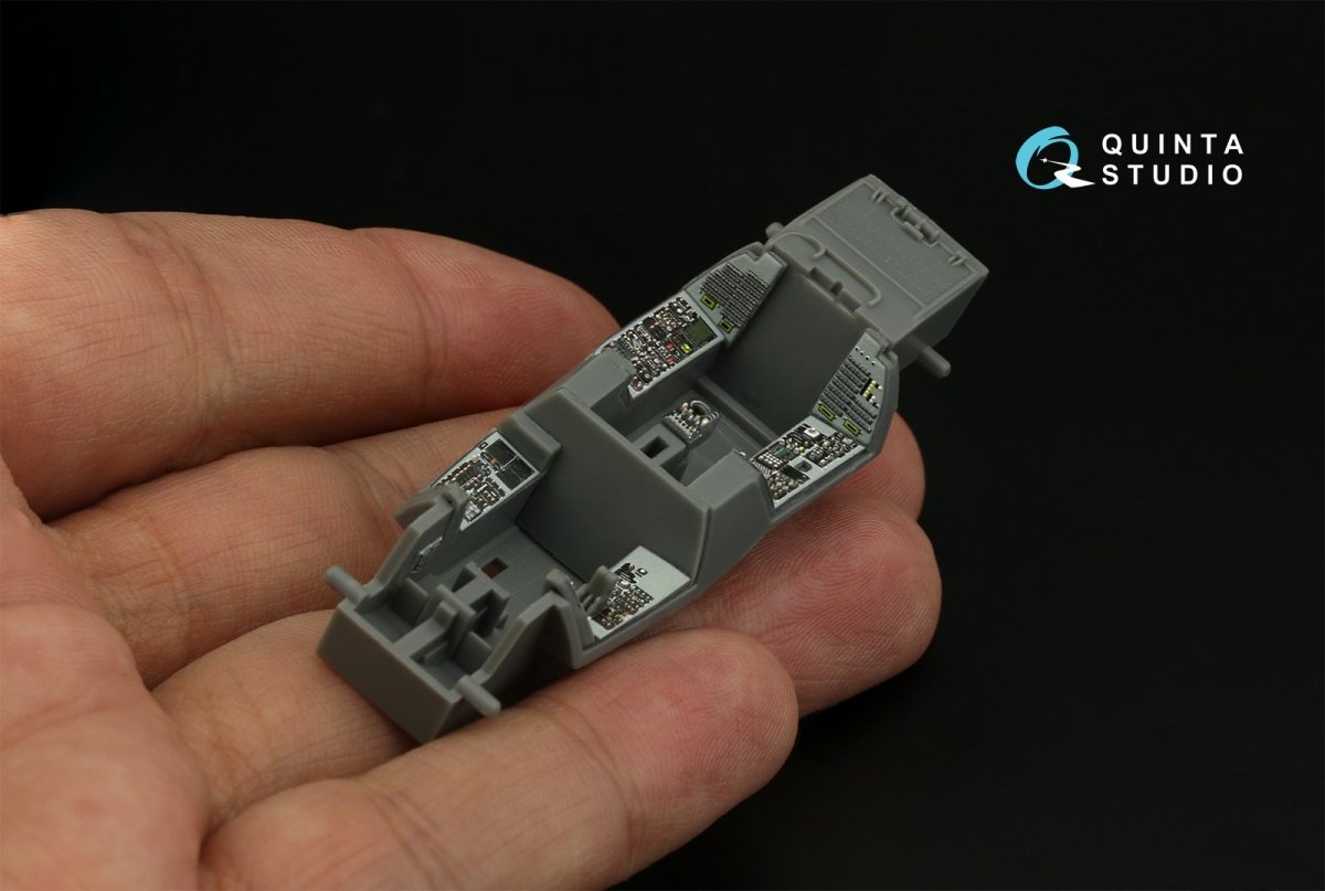 Quinta Studio QD72061 F-14B 3D-Printed &amp;amp; coloured Interior on decal paper (GWH) 1/72 – zdjęcie 11