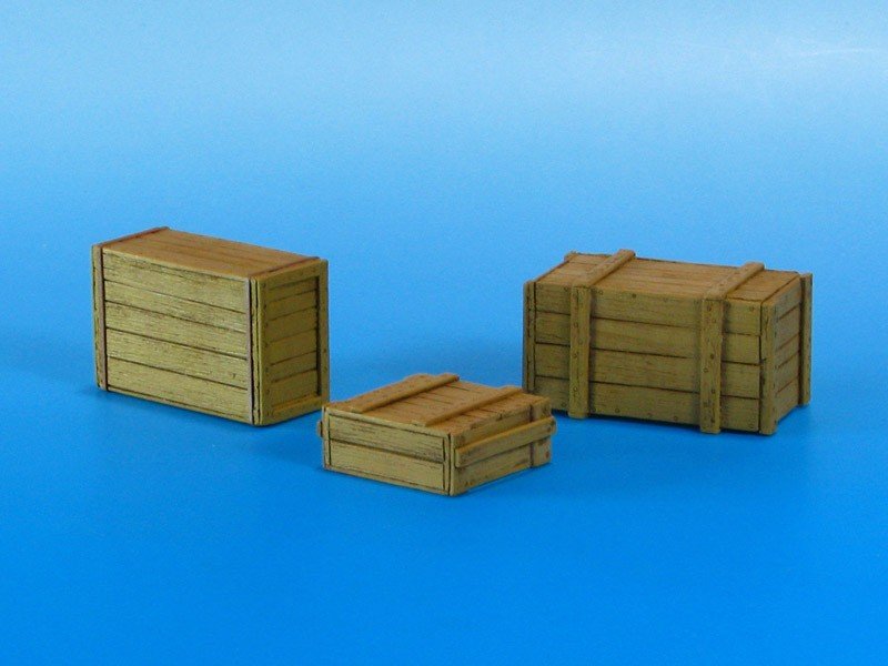 Eureka XXL E-010 Zestaw 3 skrzynek drewnainych 1/35