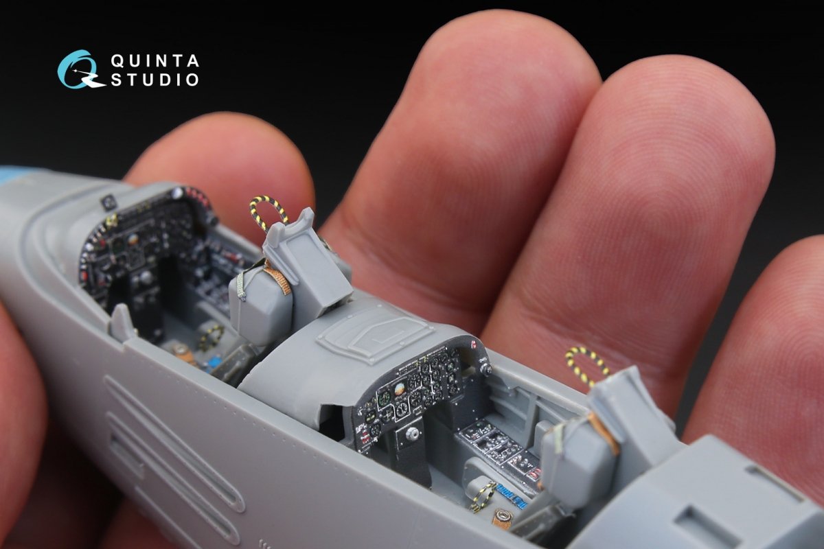 Quinta Studio QD48179 IA 58 Pucara 3D-Printed &amp;amp; coloured Interior on decal paper (for Kinetic kit) 1/48 – zdjęcie 5