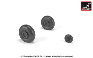 Armory Models AW72205 Dornier Do 17M/P/Z, roues Do 215 avec pneus lestés 1/72 – image 3