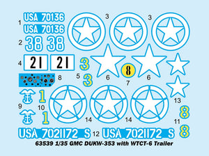 I Love Kit 63539 GMC DUKW-353 With WTCT-6 Trailer 1/35 – zdjęcie 5