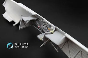 Quinta Studio QD48004 Yak-1B (late production) 3D-Printed &amp;amp; colored Interior on decal pape (for all kits) 1/48 – image 15