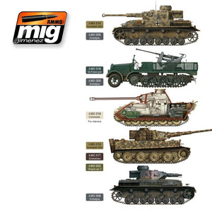 AMMO Mig 7100 EARLY / MIDDLE GERMAN COLORS SET 6x17ml – zdjęcie 2