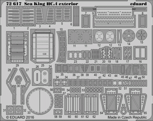 Eduard BIG72111 SEA KING HC.4 AIRFIX A04056 – zdjęcie 3