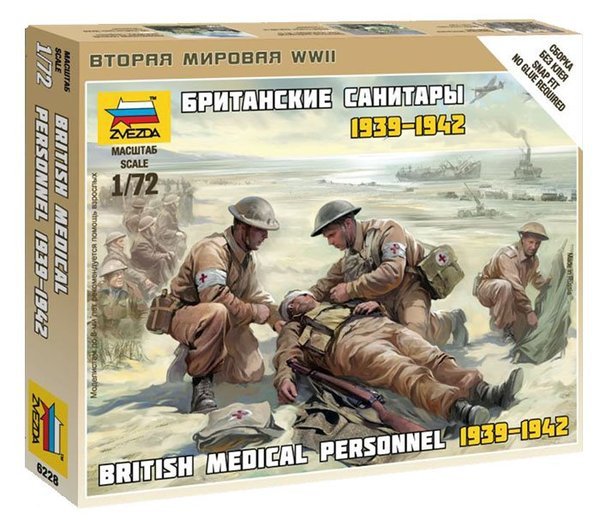 Zvezda 6228 British Medic Team 1/72
