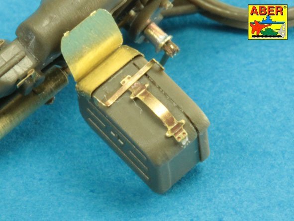 Aber 35L-114 Barrel for Russian 12,7mm heavy machine gun DShK, WWII version (JS-2:; JS-3; JSU-152) 1/35 – immagine 15