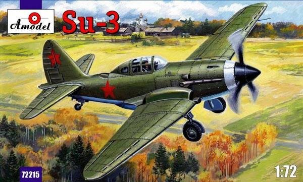 A-Model 72215 Sukhoi Su-3 Experimental Fighter 1/72