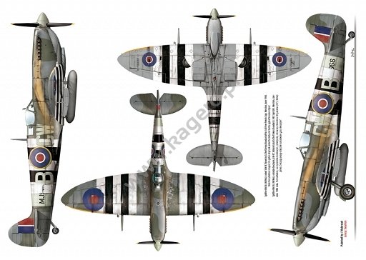 Kagero 7029 Supermarine Spitfire Mk. IX/XVI and other EN/PL – zdjęcie 4