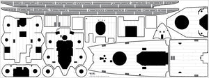 Pontos 37017F1 USS CA-35 Indianapolis 1945 Detail Up Set ADVANCED 1/350 – zdjęcie 17