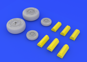 Eduard 648142 F-4C wheels 1/48 (Academy) – immagine 2