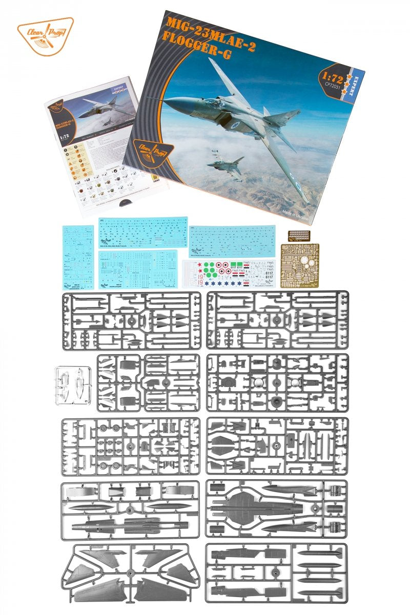 Clear Prop! CP72031 MiG-23MLAE-2 Flogger-G EXPERT KIT 1/72 – image 2