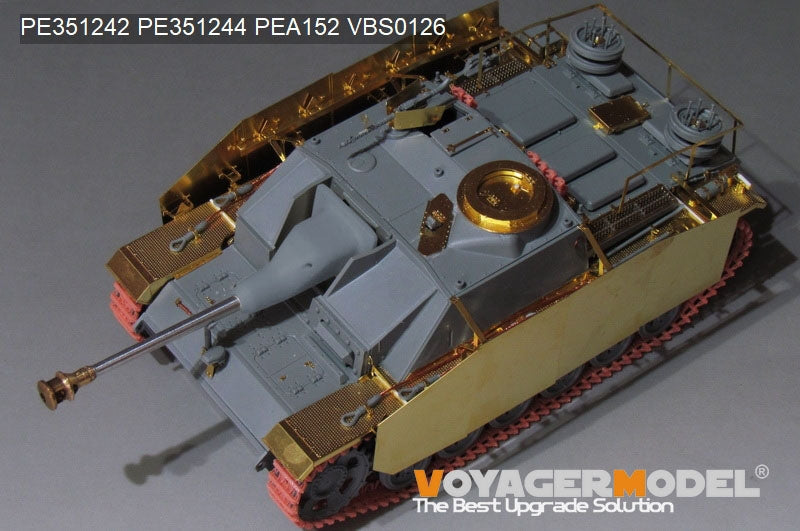 Voyager Model PE351242 WWII German StuG.III Ausf.G Late Production Basic For BORDER BT-020 1/35 – zdjęcie 2