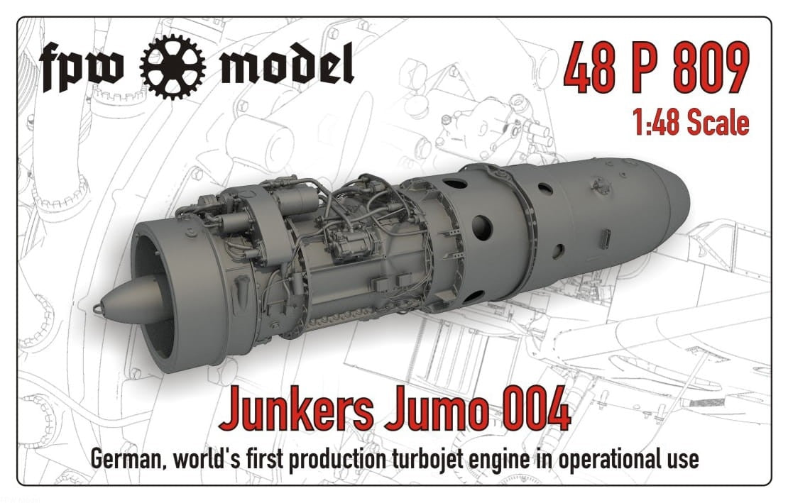 FPW Model 48P809 Junkers Jumo 004 1/48