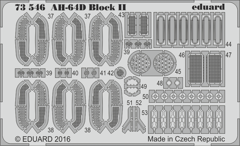 Eduard 73546 AH-64D Block II ACADEMY 1/72 – immagine 2