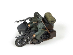 Zvezda 3717 German Motocycle Zündapp K800 with sidecar and crew 1/35 – zdjęcie 4