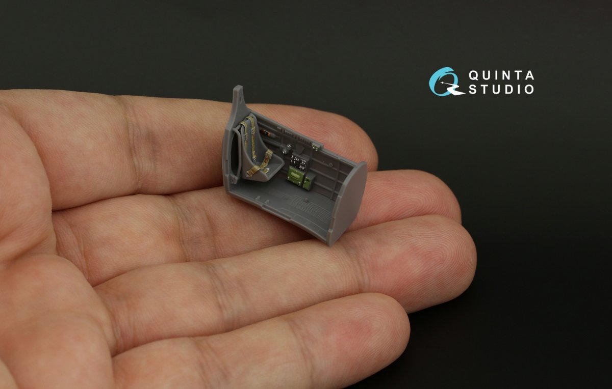 Quinta Studio QD72038 H75 M/N/O 3D-Printed &amp;amp; coloured Interior on decal paper (Clear Prop) 1/72 – zdjęcie 5