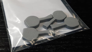 Omask 74803 Bf 109 E wheel bay plugs (for Eduard) 1/48 – zdjęcie 5