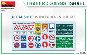 Miniart 35653 TRAFFIC SIGNS. ISRAEL 1/35 – zdjęcie 3