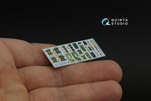Quinta Studio QD48239 A6M2 Zero 3D-Printed &amp;amp; coloured Interior on decal paper (Eduard) 1/48 – zdjęcie 9