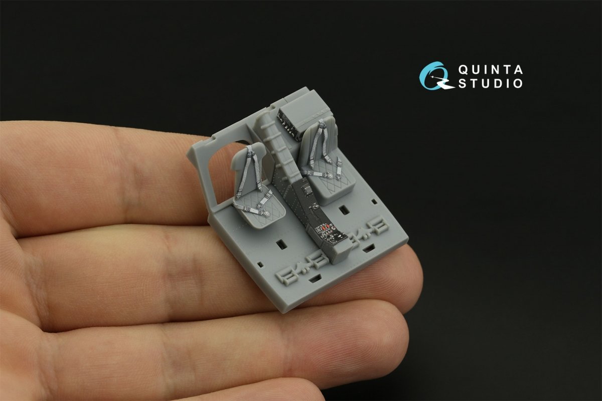 Quinta Studio QD48322 Mi-4 3D-Printed &amp;amp; coloured Interior on decal paper (Trumpeter) 1/48 – zdjęcie 9