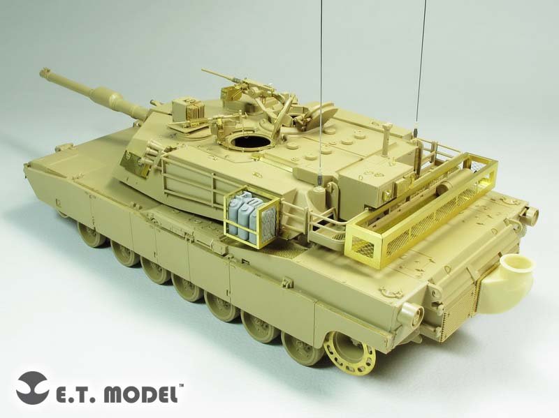 E.T. Model E35-201 US Army/MC M1A1 Main Battle Tank (For TAMIYA kit) 1/35 – zdjęcie 4