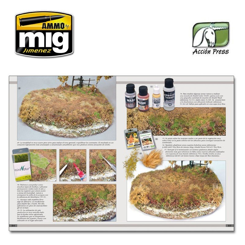 AMMO of Mig EURO0008 Jimenez LANDSCAPES OF WAR: THE GREATEST GUIDE - DIORAMAS VOL. 2 (English) – zdjęcie 4