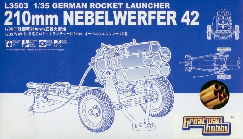 Great Wall Hobby L3503 210mm Nebelwerfer 42 1/35 – zdjęcie 2