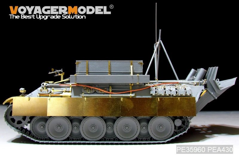 Voyager Model PE35960 WWII German Bergepanther Ausf.G Basic For TAKOM 2107 1/35 – zdjęcie 4