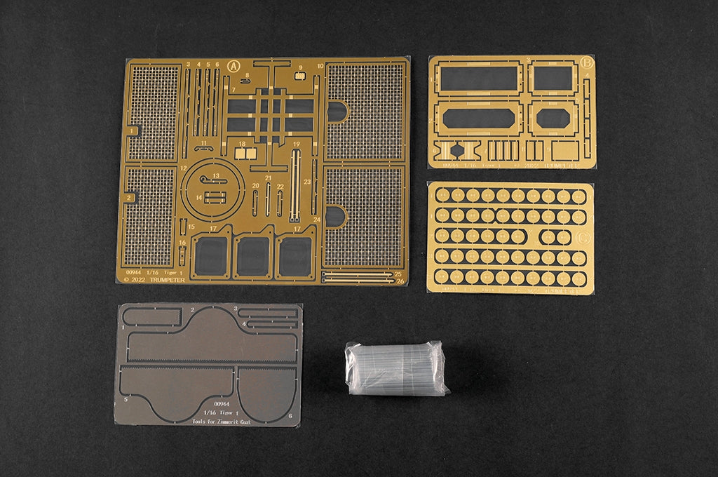 Trumpeter 00945 Pz.Kpfw.VI Ausf.E Sd.Kfz. 181 Tiger I Late Production 1/16 – zdjęcie 43