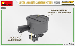 Miniart 39021 AUSTIN ARMORED CAR INDIAN PATTERN. BRITISH SERVICE. INTERIOR KIT 1/35 – image 13