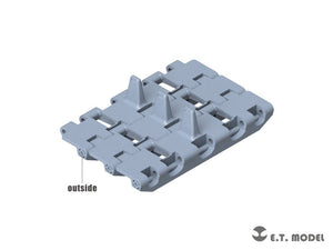E.T. Model P35-040 France AMX-50(B) Heavy Tank Workable Track ( 3D Printed ) 1/35 – zdjęcie 3