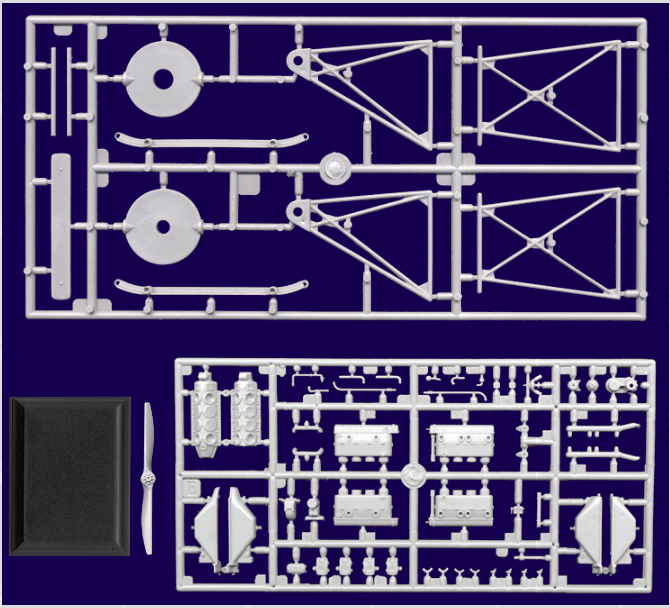 Roden 625 Plain engine Hispano-Suiza 8ab 1/32 – zdjęcie 2