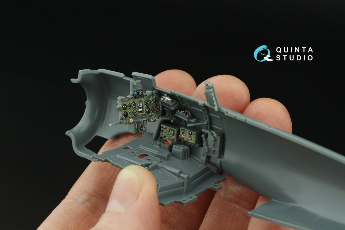 Quinta Studio QD48493 A6M2 Zero Nakajima Production 3D-Printed coloured Interior on decal paper (Eduard) 1/48 – zdjęcie 10