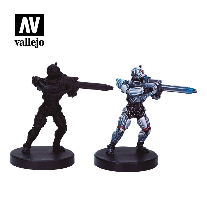 Vallejo 72310 Cyberpunk RED Trauma Team Paint Set 8x17ml – zdjęcie 3